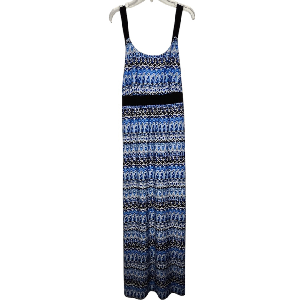Women's R&K Originals Maxi Dress, L, Blue